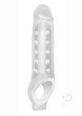 Blue Line CandB Gear Mighty Extender Penis Sleeve - Clear