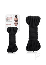 Lux Fetish Bondage Rope 10m - Black