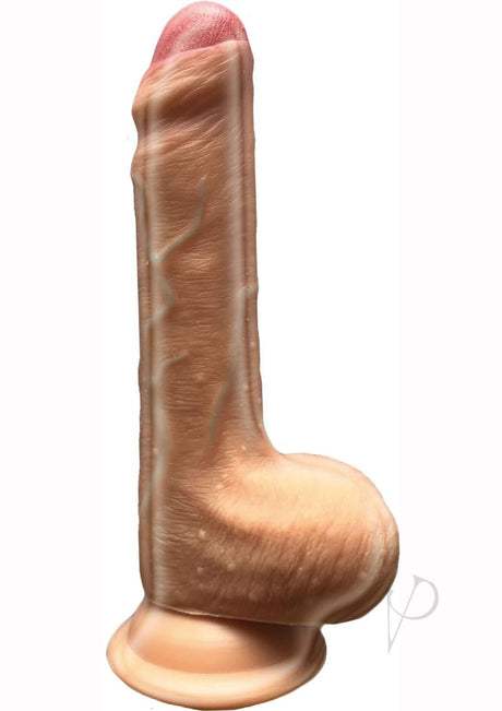 Skinsations Nature Boy Silicone Dildo 6.5in - Vanilla