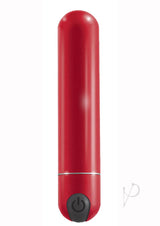 Intense Travelers Aluminum Rechargeable Vibrator - Red