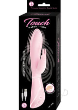 Touch Rabbit Vibe Silicone Rechargeable Vibrator - Pink