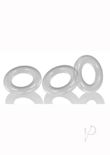 Oxballs Willy Rings Cock Rings (3 pack) - Clear