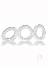 Oxballs Willy Rings Cock Rings (3 pack) - White