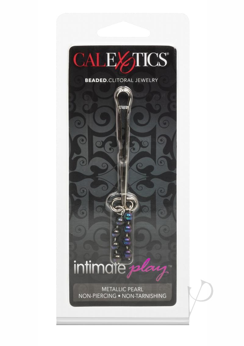 Intimate Play Non-Piercing Beaded Clitoral Jewelry - Silver