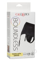 Boundless Thong with Garter Harness - L/XL - Black