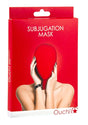 Ouch! Subjugation Mask - Red