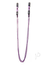 Ouch! Adjustable Nipple Clamps - Purple