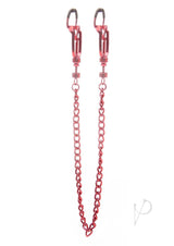 Ouch! Helix Nipple Clamps - Red