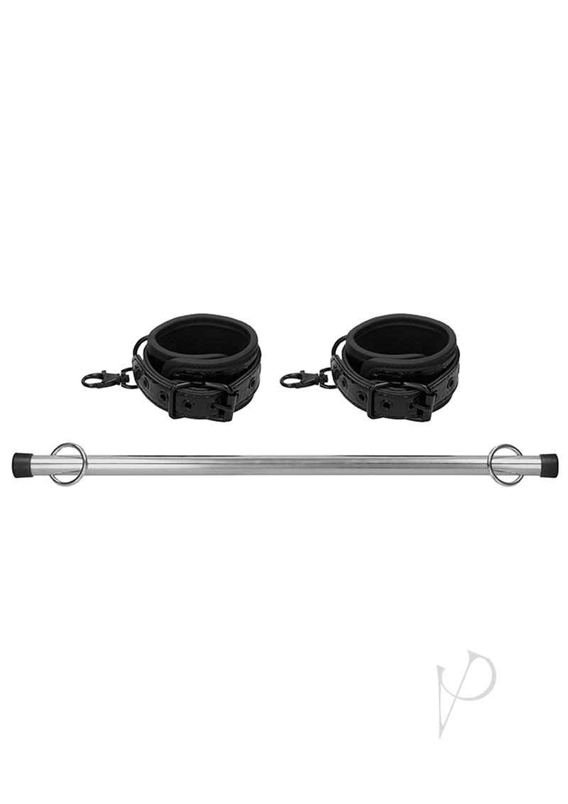 Ouch! Luxury Spreader Bar - Black