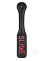 Ouch! Leather Paddle Slave - Black