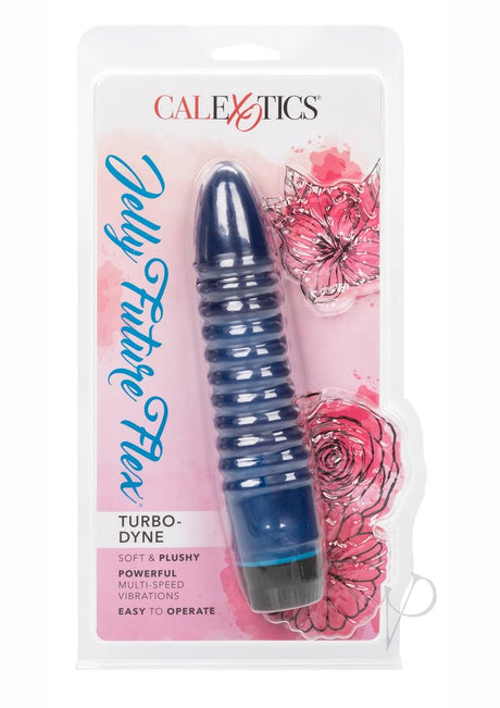 Jelly Future Flex Turbo-Dyne Vibrator - Blue