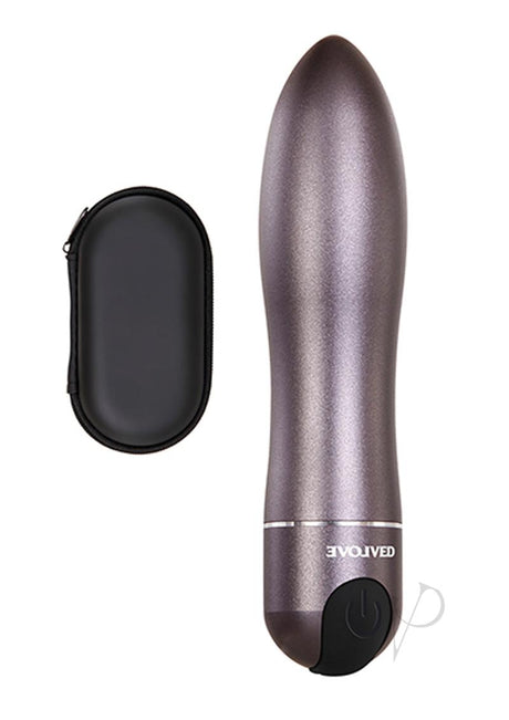 Travel Gasm Rechargeable Bullet - Gun Metal