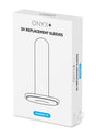 Kiiroo Onyx+ Replacement Sleeve 3 Per Pack - Standard Fit - White