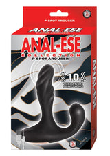 Anal-Ese Collection P-Spot Arouser Rechargeable Anal Vibrator - Black