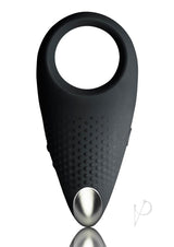 Men-X Empower Silicone Rechargeable Couples Stimulator Ring - Black