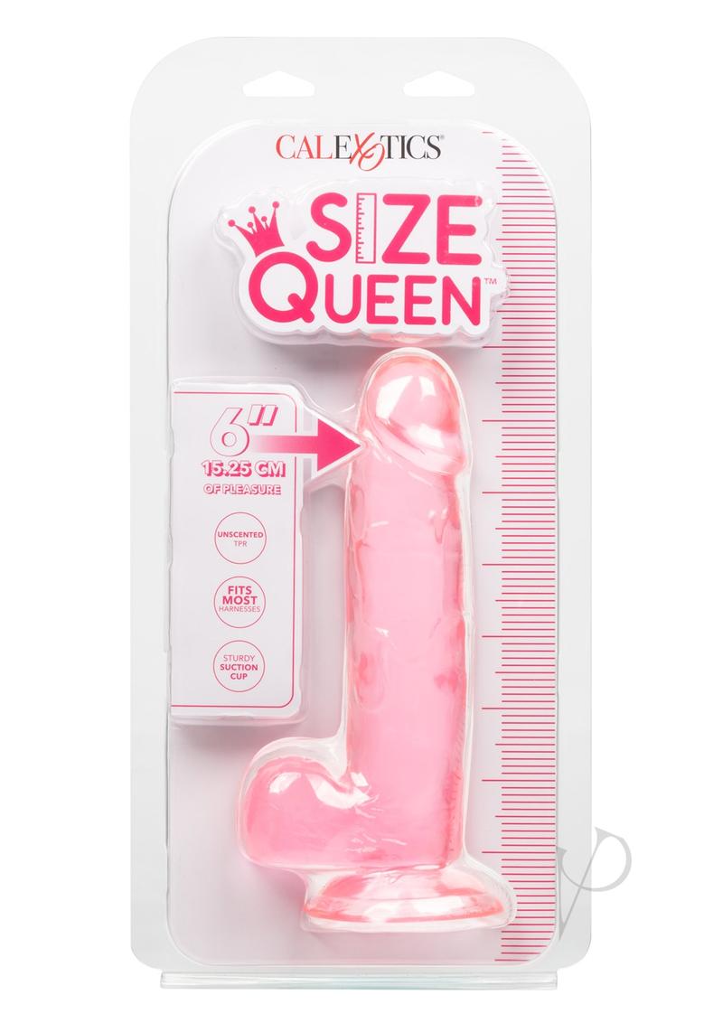 Size Queen Dildo - 6in - Pink