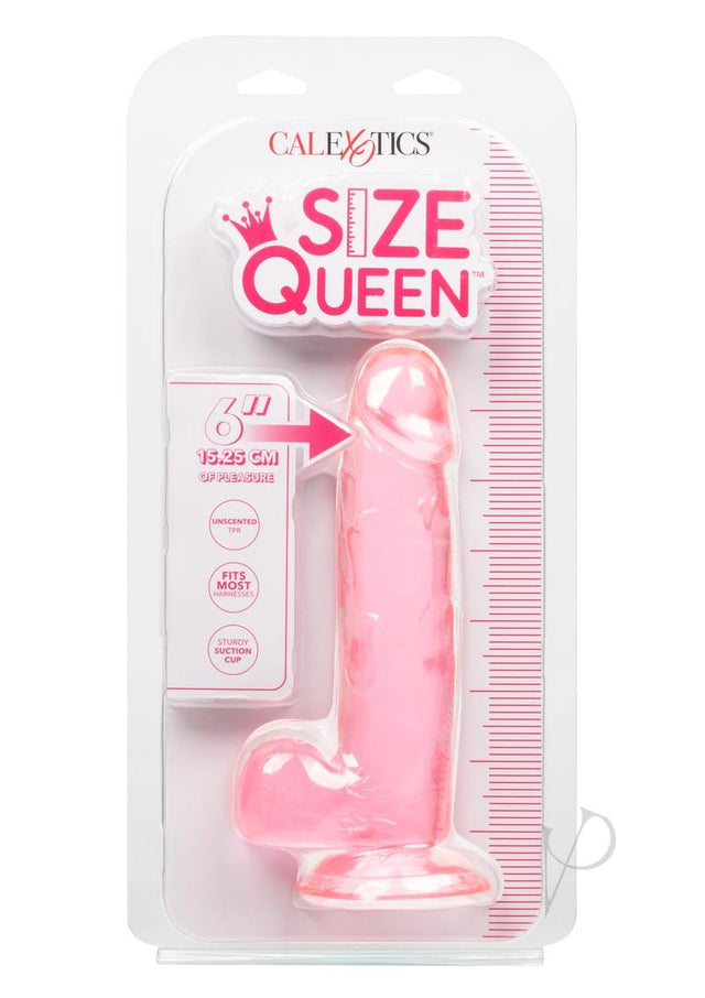 Size Queen Dildo - 6in - Pink