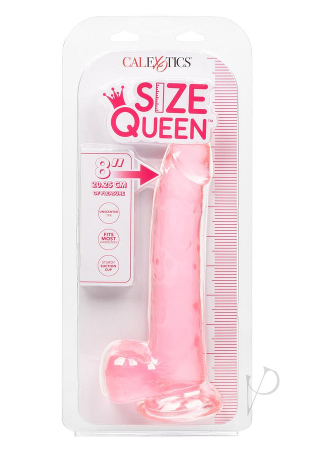 Size Queen Dildo - 8in - Pink