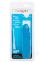 Puregel Textured Pleasure Penis Sleeve - Blue