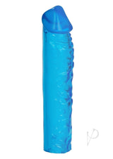 Puregel Textured Pleasure Penis Sleeve - Blue