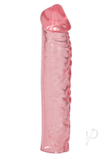 Puregel Textured Pleasure Penis Sleeve - Pink