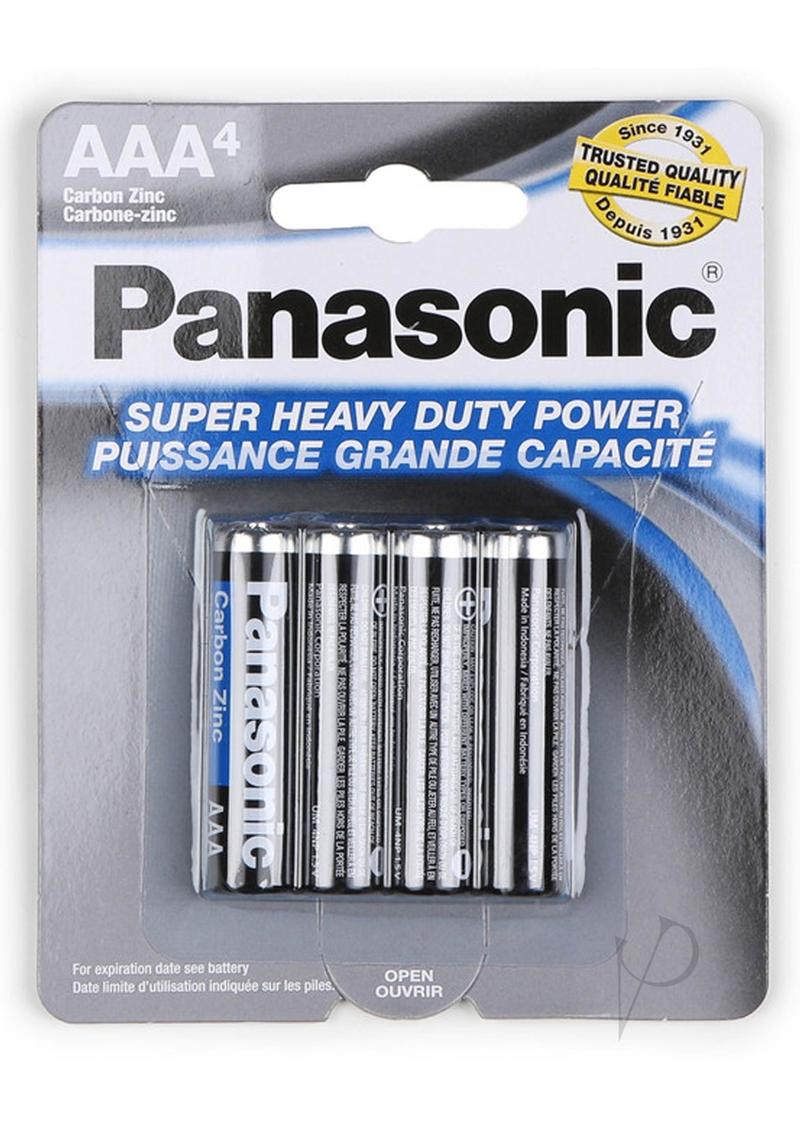 Panasonic Batteries Aaa 4pk