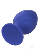 Cheeky Silicone Textured Anal Plugs Large/Small (Set of 2) - Purple