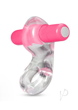 Play with Me Delight Vibrating Cock Ring - Pink
