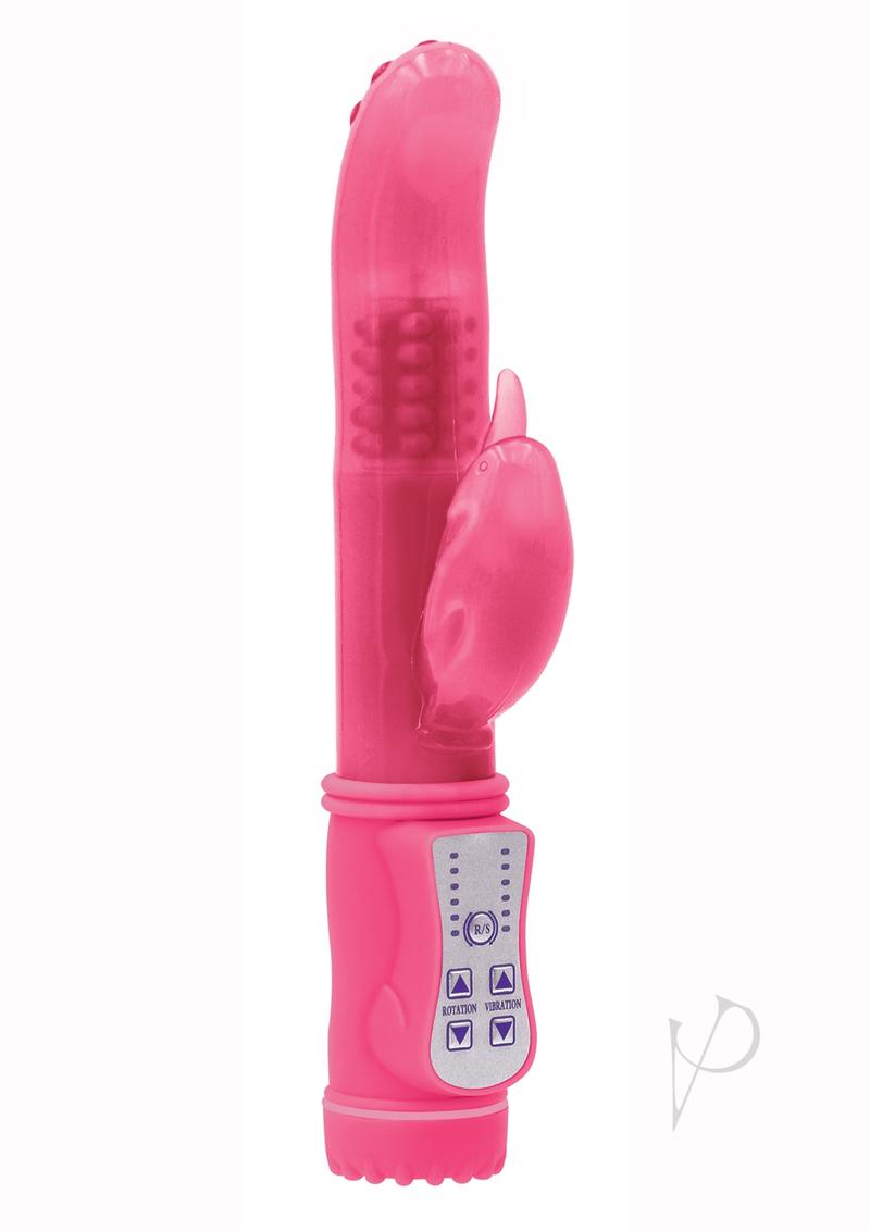 Firefly Jessica Glow In The Dark Thrusting and Rotating Rabbit - Pink