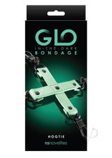 GLO Bondage Glow In The Dark Hog Tie - Green