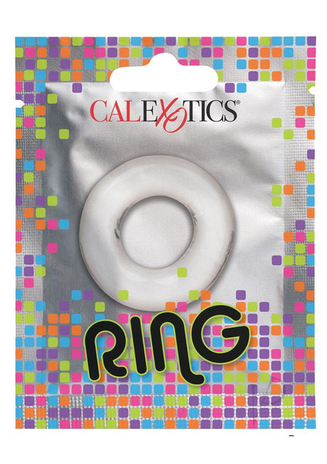 Foil Pack Cock Ring - Clear