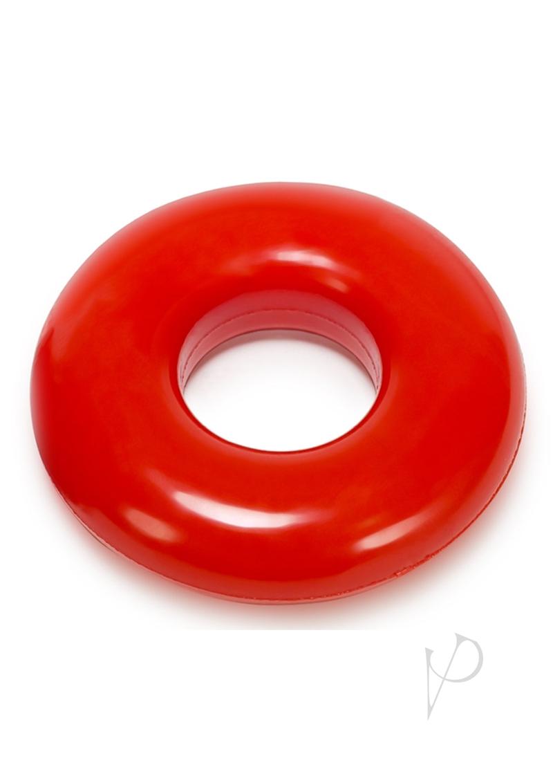 Oxballs Atomic Jock Do-Nut-2 Fatty Cock Ring - Red