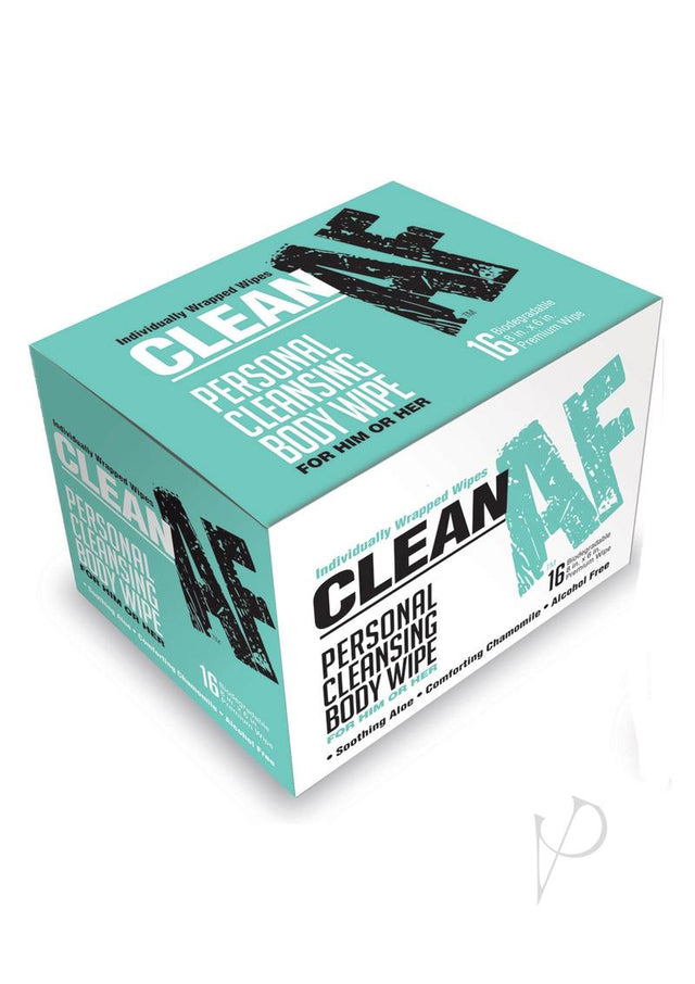 Clean AF Wipes (16 per box)