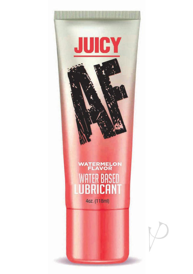 Juicy AF Water Based Flavored Lubricant Watermelon 4oz