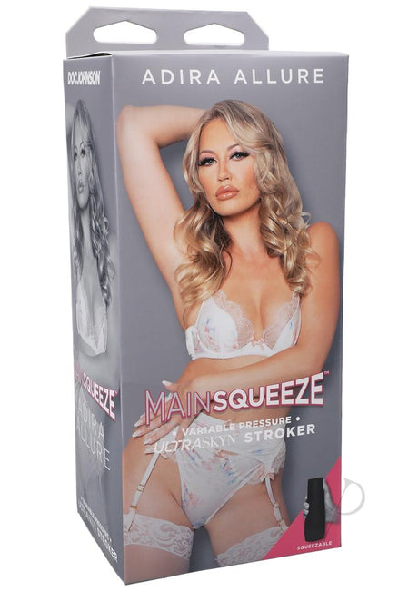 Main Squeeze Adira Allure Ultraskyn Masturbator - Pussy - Vanilla