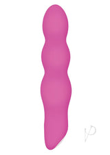 Afterglow Silicone Rechargeable Light-Up Vibrator - Pink