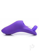 Frisky 7X Finger Bang`her Pro Silicone Rechargeable Finger Vibrator - Purple