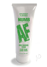 Numb AF Anal Numbing Flavored Cream 1.5oz - Spearmint