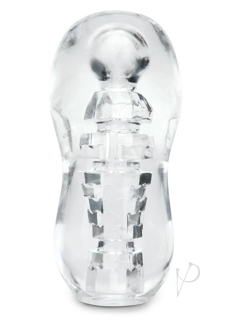 ZOLO Gripz Spinner Stroker Masturbator - Clear