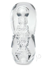 ZOLO Gripz Dotted Stroker Masturbator - Clear