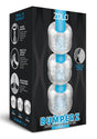 ZOLO Bumperz Strokers Masturbator Set (3 piece) - Clear