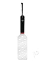 Saffron Acrylic Spanker - Clear/Black