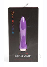 Nu Sensuelle 60SX AMP Silicone Rechargeable Bullet - Purple/Rose Gold