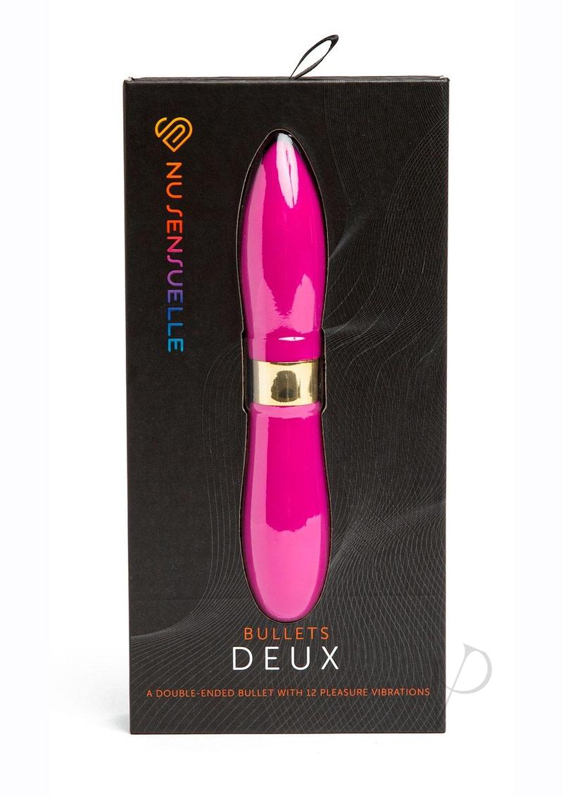 Nu Sensuelle Deux Silicone Rechargeable Bullet Magenta/Rose Gold