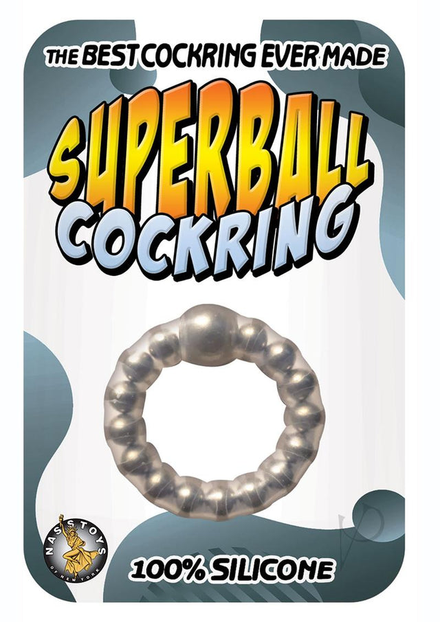 Kock Rings Superball Cockring Clear – Novelty Republic