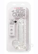 Size Queen Dildo - 6in - Clear