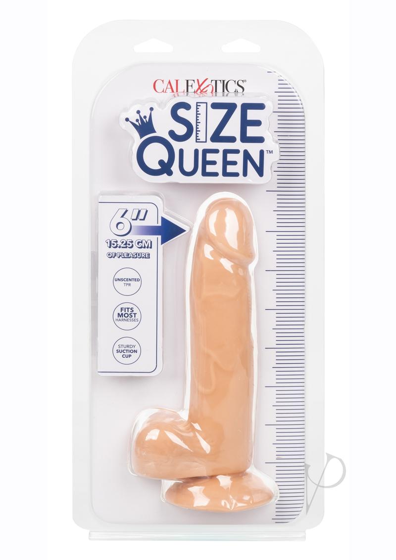 Size Queen Dildo - 6in - Vanilla