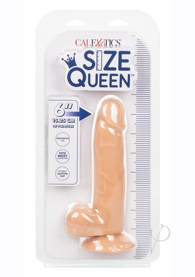 Size Queen Dildo - 6in - Vanilla