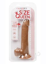 Size Queen Dildo 8in - Chocolate