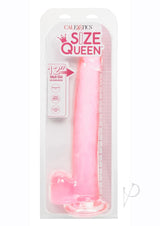 Size Queen Dildo with Balls 12in - Pink